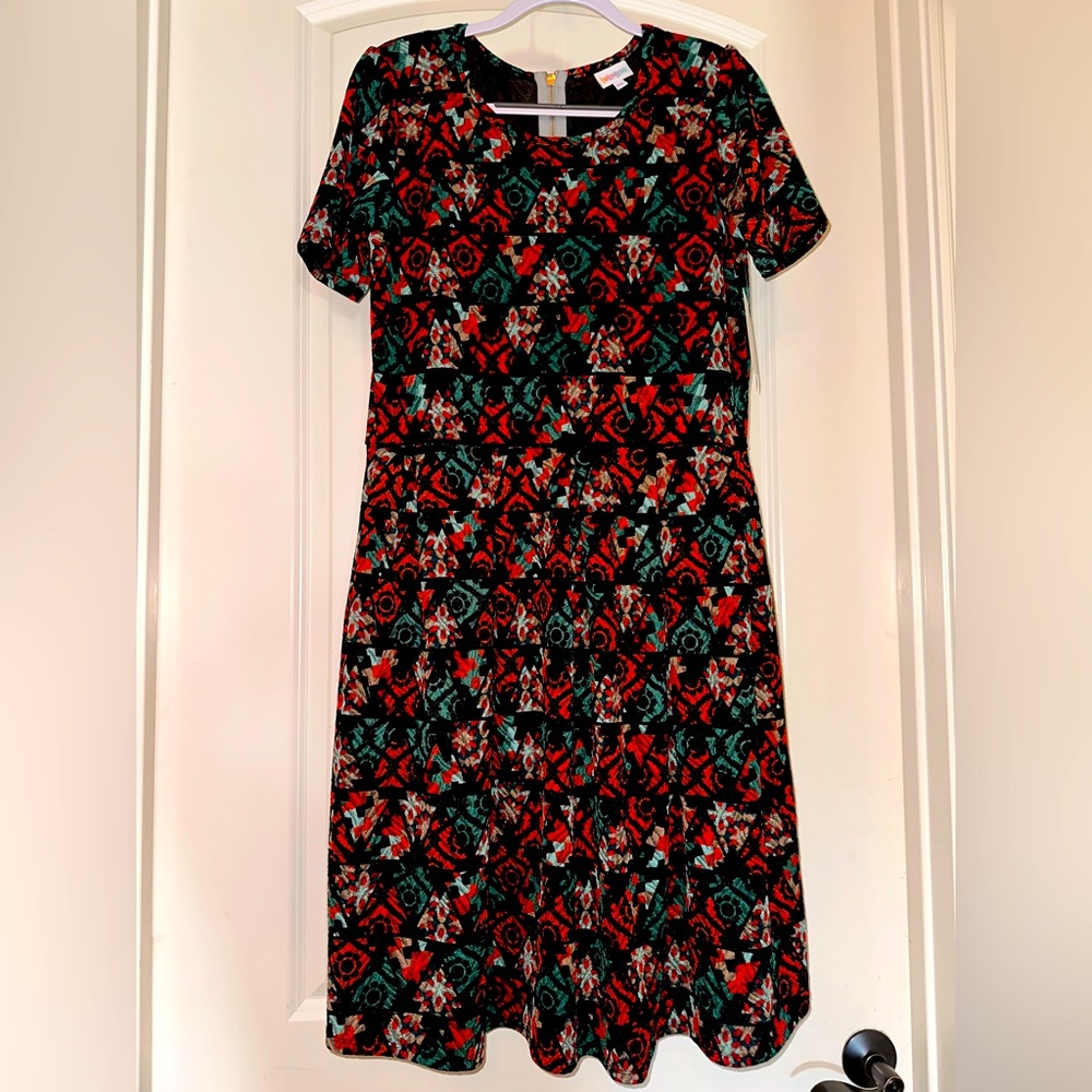 NWT Lula Roe Amelia Christmas Dress